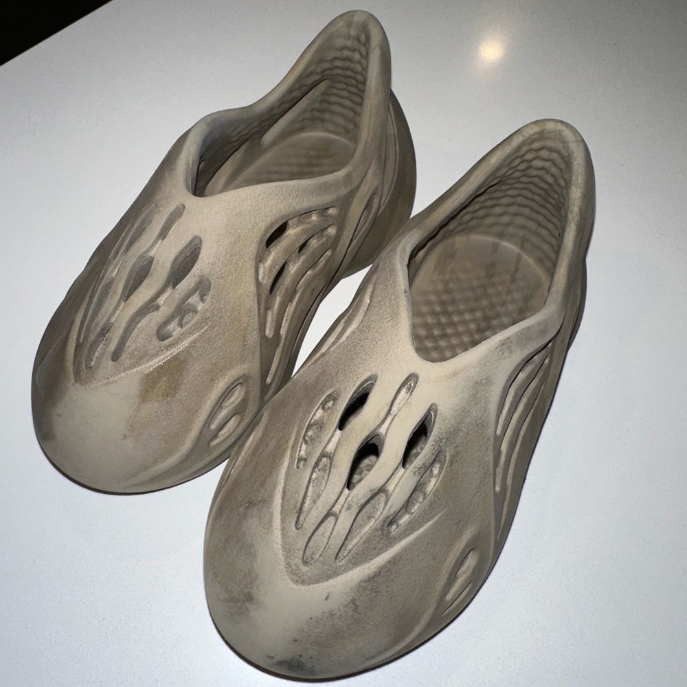 Beige Slip-On Foam Shoes